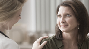 doctor with female patient